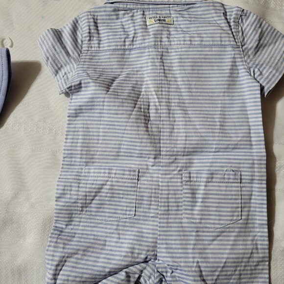 Gymboree Peter Rabbit 3-6 6-12 choice Romper 6-12 hat set. Mixed Z31 - Picture 5 of 5